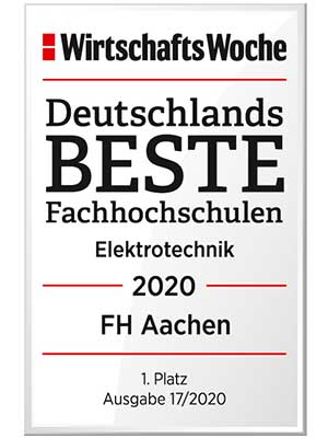 WiWo Ranking Electrical Engineering 2020